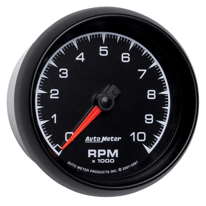 Autometer ES 3-3/8in Tachometer 10000 RPM IN-DASH Universal | 5997