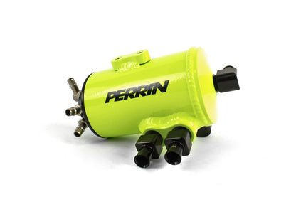 Perrin 22-23 GR86 / 13-16 FR-S / 13-23 BRZ Air Oil Separator - Neon Yellow | PSP-ENG-612NY