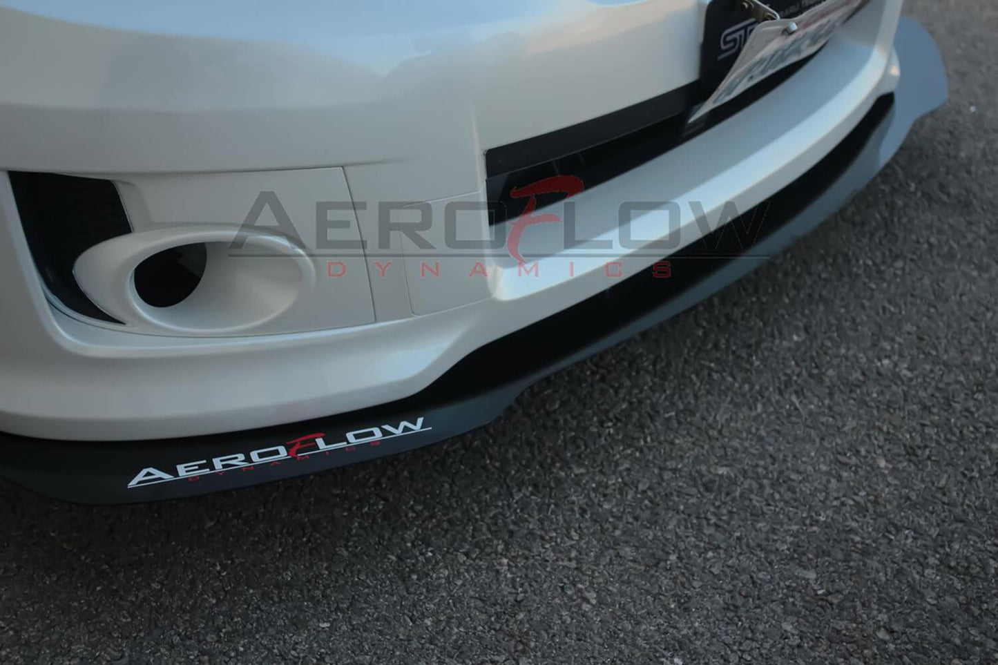 AeroFlowDynamics 08-14 WRX/STI Front Splitter V2