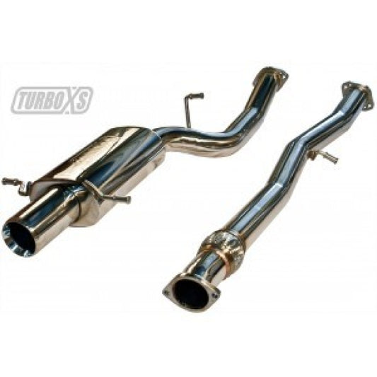 Turbo XS 2.5 Cat Back Exhaust Subaru Forester XT 2004-2008