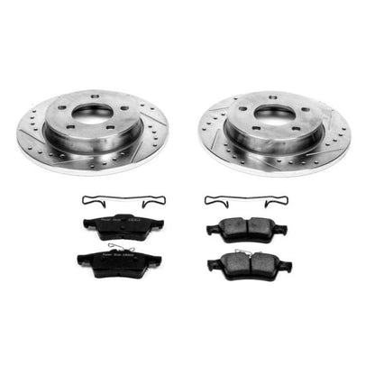 Power Stop Rear Z23 Evolution Sport Brake Kit Mazda Mazdaspeed 3 2006-2013 | K123