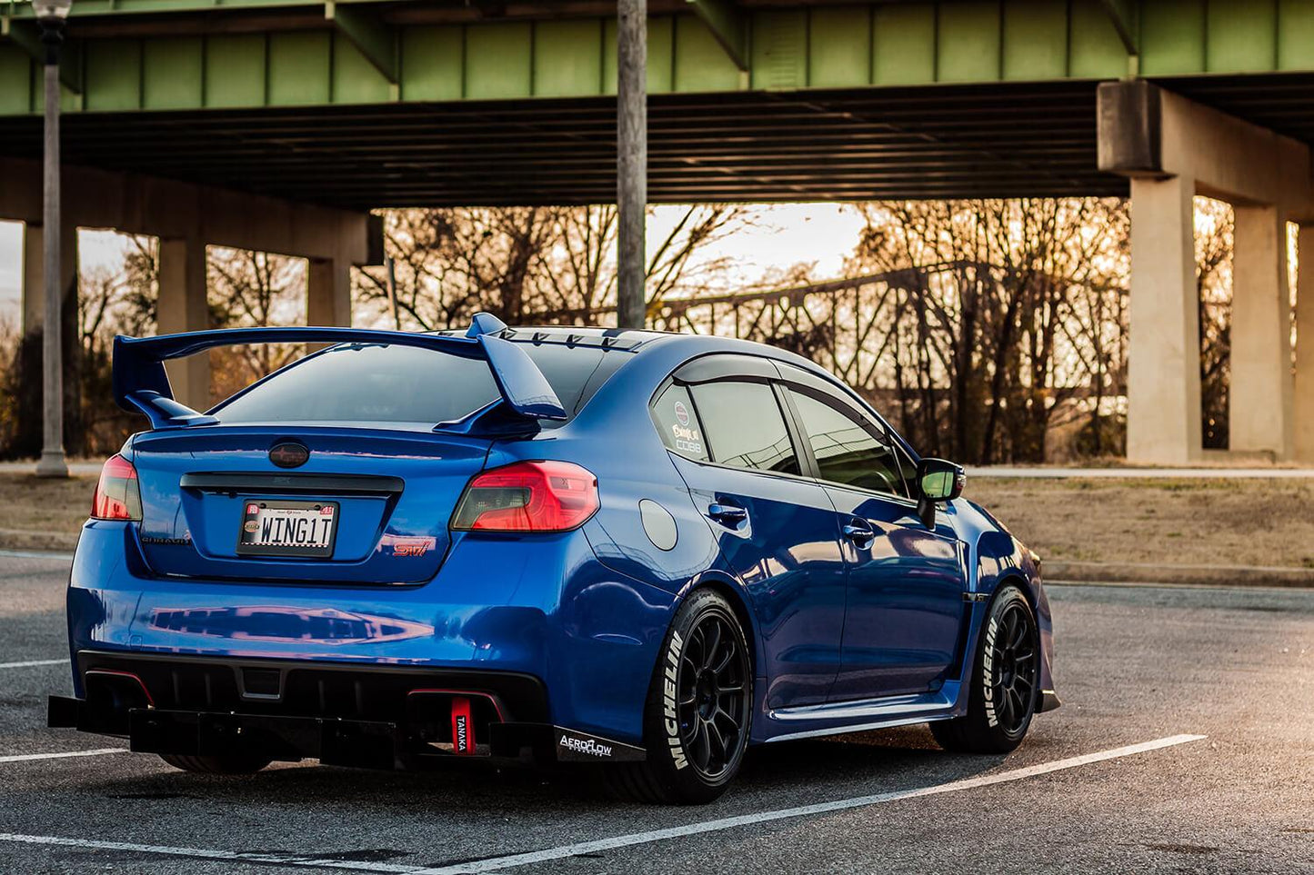 AeroFlowDynamics 15 - 21 WRX/STI Rear Diffuser V2