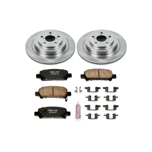 Power Stop 05-09 Subaru Legacy Rear Autospecialty Brake Kit | KOE219