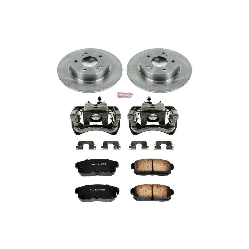 Power Stop Rear Autospecialty Brake Kit w/ Calipers Infiniti I30 2001 / I35 2002-2004 / Nissan Maxima 2001-2003 | KCOE1169