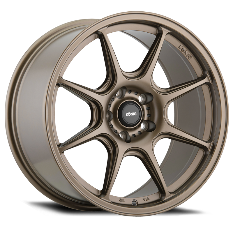 Konig Lockout 17x8 5x114.3 ET43 Matte Bronze