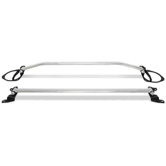 BLOX Racing 2015+ WRX Without Holes Front And Rear Strut Tower Bars | BXSS-50022-FR-RR