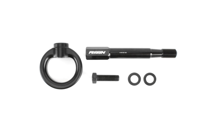 Perrin 22-24 Subaru WRX / 18-21 Crosstrek Rear Tow Hook Black | PSP-BDY-257BK