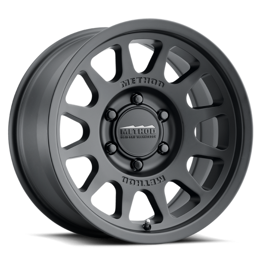 Method MR703 17x8.5 +25mm Offset 6x135 87mm CB Matte Black Wheel | MR70378516525