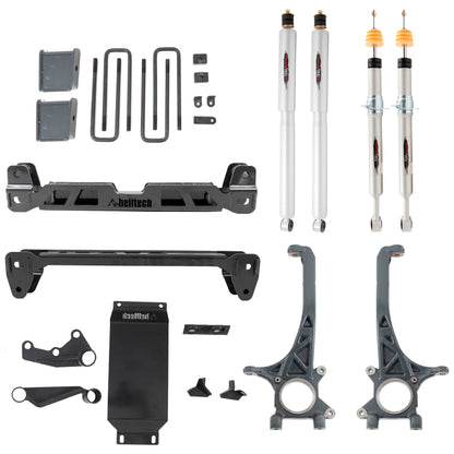 Belltech 4-6" Lift Kit Front & Rear Trail Performance Struts/Shocks Toyota Tacoma 4WD 2016-21 | 154301TP