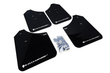 Rally Armor Black UR Mud Flap White Logo WRX 2002-2007 / STi 2002-2007 | MF1-UR-BLK/WH