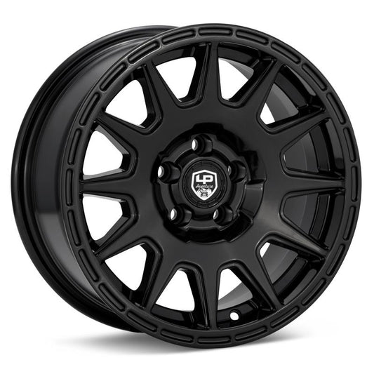 LP Aventure LP1 Wheel 15x7 +15 5x100 Gloss Black Universal | LP11570510015GB