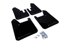 Rally Armor UR Black Mud Flap w/ Grey Logo Subaru Forester 1998-2002 | MF13-UR-BLK/GRY
