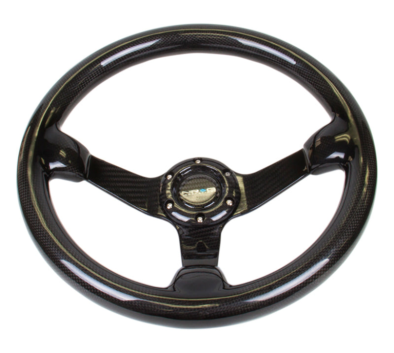 NRG Carbon Fiber Steeering Wheel | 350mm Deep Dish - Full Carbon