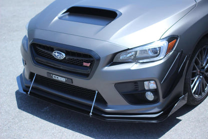 AeroFlowDynamics 15-21 Subaru WRX/STI Front Splitter V2