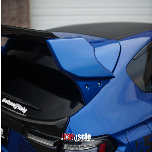 JDMuscle 08-14 WRX/STI VS Style Spoiler ABS / Paint Matched / Partial Carbon Fiber w/ Brake Lights