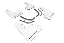 Rally Armor 19-22 Mazdaspeed3 Hatchback UR White Mud Flap w/ Black Logo | MF61-UR-WH/BLK