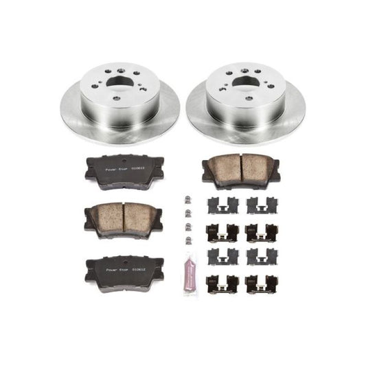 Power Stop Rear Autospecialty Brake Kit Lexus ES350 2007-2012 / Toyota Camry 2007-2011 / Avalon 2008-2012 | KOE3068