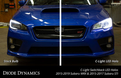 DIODE DYNAMICS SWITCHBACK LED C-LIGHT DRLS FOR HEADLIGHTS 15-21 Subaru WRX & STI | DD2016