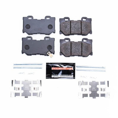 Power Stop Rear Track Day Brake Pads Infiniti FX50 2009-2013 / G37 2008-2013 / M37 2011-2013 / M56 2011-2013 / Q50 2014-21 / Q60 2014-21 / Q70 2014-2019 / Nissan 350Z 2009 / 370Z 2009-2020 | PST-1347