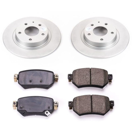 Power Stop Rear Z17 Evolution Geomet Coated Brake Kit Mazda Mazdaspeed 6 2016-2020 | CRK8068