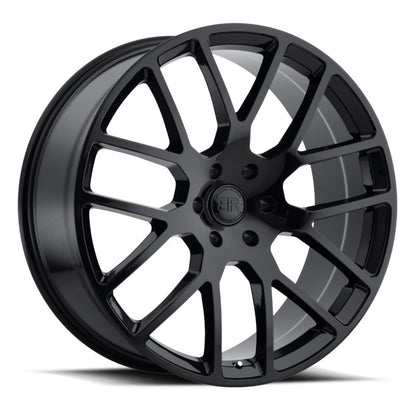 Black Rhino Kunene 22x9.5 5x114.3 ET30 CB 76.1 Gloss Black Wheel