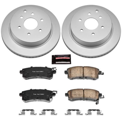 Power Stop Rear Z17 Evolution Geomet Coated Brake Kit Infiniti QX56 2011-2013 / QX80 2014-2020 / Nissan Armada 2017-2020 / Patrol 2010-2013 | CRK6323