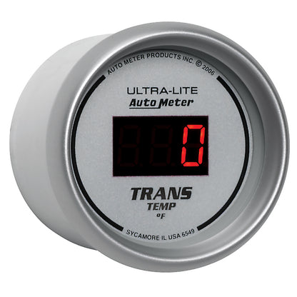 Autometer Ultra-Lite 52mm 0-300 Deg F Digital Oil Temperature Universal | 6549