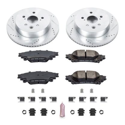 Power Stop Rear Z23 Evolution Sport Brake Kit Lexus IS250 C 2014-2015 / IS350 C 2014-2015 | K6928