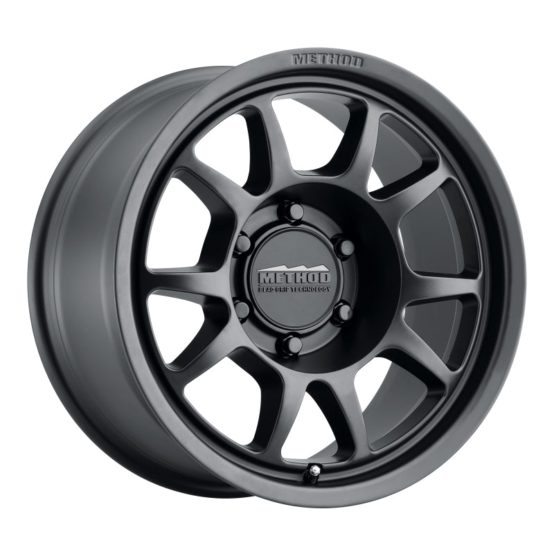 Method MR702 17x8.5 0mm Offset 6x120 67mm CB Matte Black Wheel