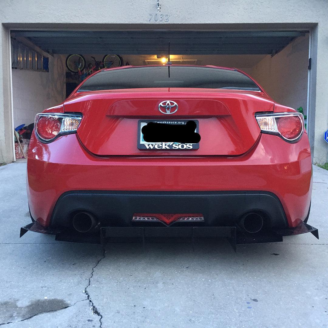 AeroFlowDynamics 13-18 BRZ/ FRS Rear Diffuser