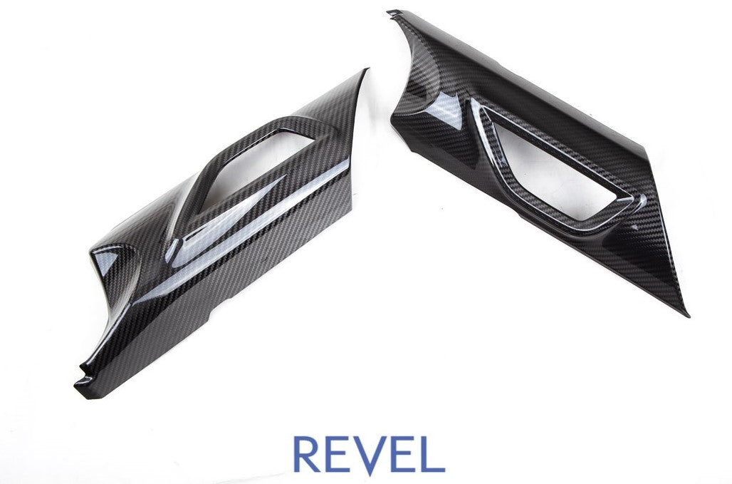 Revel 2022 GR8/BRZ GT Dry Carbon Door Trim Covers - 2 Pieces | 1TR4GT0CS07