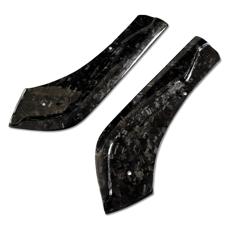 JDMuscle Tanso Carbon Fiber AT Style Rear Spats for 2020+ Toyota Supra