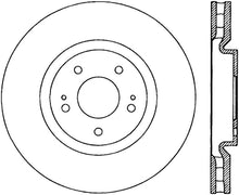 StopTech 03-06 Mitsubishi Lancer SportStop Cryo Slotted & Drilled Front Left Rotor