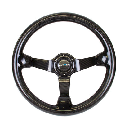 NRG Carbon Fiber Steeering Wheel | 350mm Deep Dish - Full Carbon