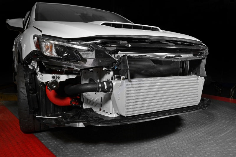 Perrin 22-24 WRX Front Mount Intercooler Kit (Black Tubes & Silver Core) | PSP-ITR-441SL/BK