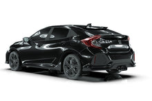 Rally Armor [17-21 Civic Sport/Sport Touring Hatchback] UR Black Mud Flap w/ White Logo | MF51-UR-BLK/WH