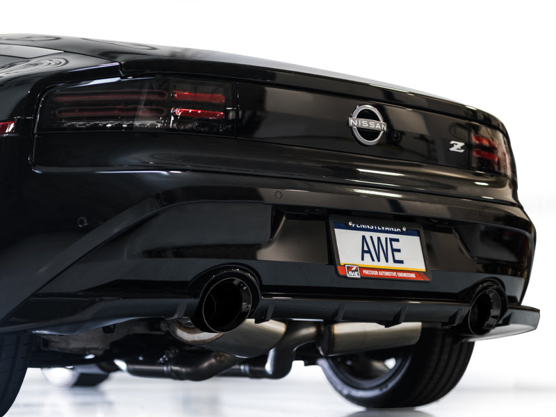AWE 2023 Nissan Z RZ34 RWD Touring Edition Catback Exhaust System w/ Diamond Black Tips | 3015-33400