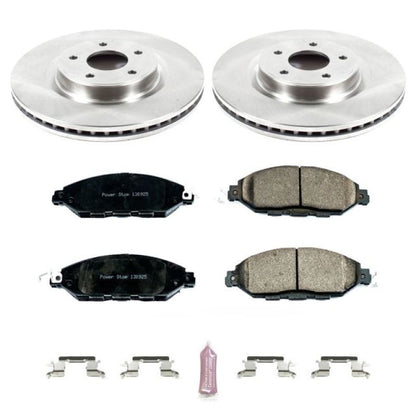 Power Stop Front Autospecialty Brake Kit Infiniti JX35 2013 / QX60 2014-2019 / Nissan Murano 15-21 / Pathfinder 2013-2019 | KOE6496