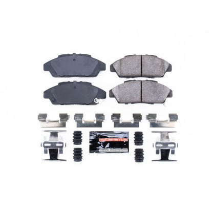 Power Stop Front Z23 Evolution Sport Brake Pads w/ Hardware Honda Accord 1990-1993 | Z23-496