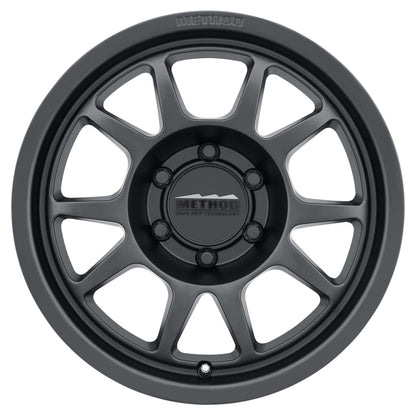 Method MR702 17x8.5 0mm Offset 6x120 67mm CB Matte Black Wheel