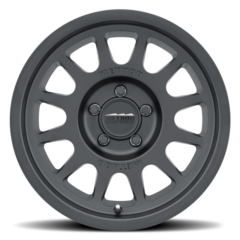 Method MR703 17x8.5 +25mm Offset 5x5 71.5mm CB Matte Black Wheel | MR70378550525