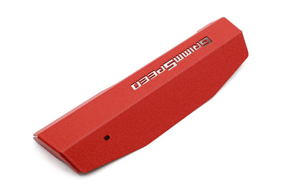 GrimmSpeed Pulley Cover Red - 15-21 Subaru WRX | GRM099043