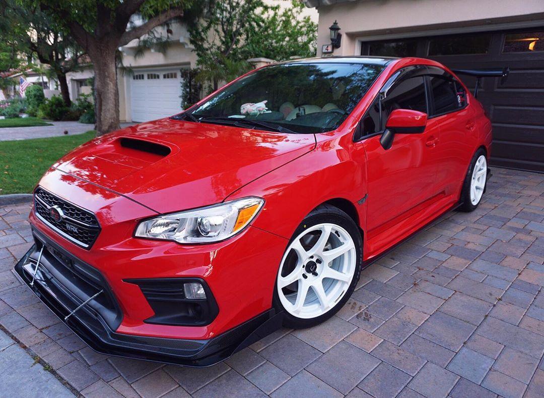 AeroFlowDynamics 15-21 Subaru WRX/STI Front Splitter V2