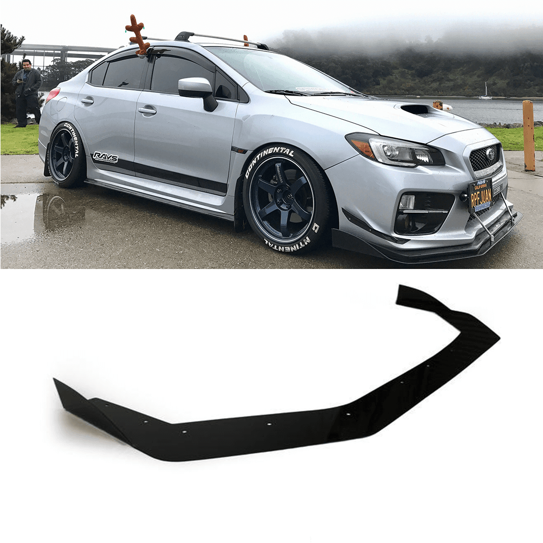 AeroFlowDynamics 15-21 Subaru WRX/STI Front Splitter V2