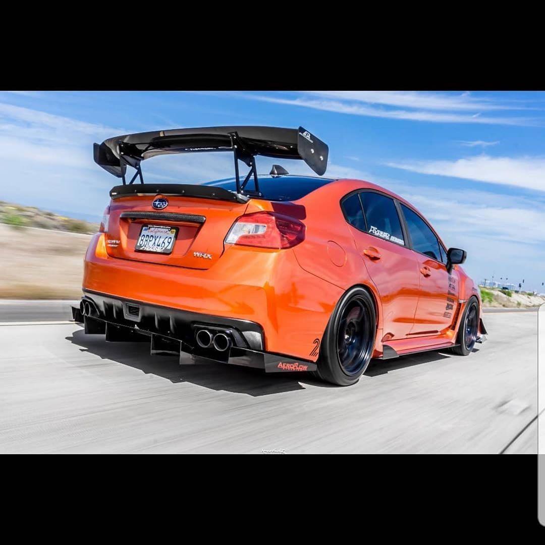 AeroFlowDynamics 15 - 21 WRX/STI Rear Diffuser V2