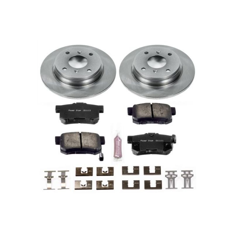 Power Stop Rear Autospecialty Brake Kit Honda Prelude 1992-1996 | KOE407