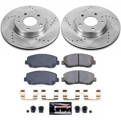 Power Stop Front Z23 Evolution Sport Brake Kit Mazda CX-5 2013-2017 | K6967