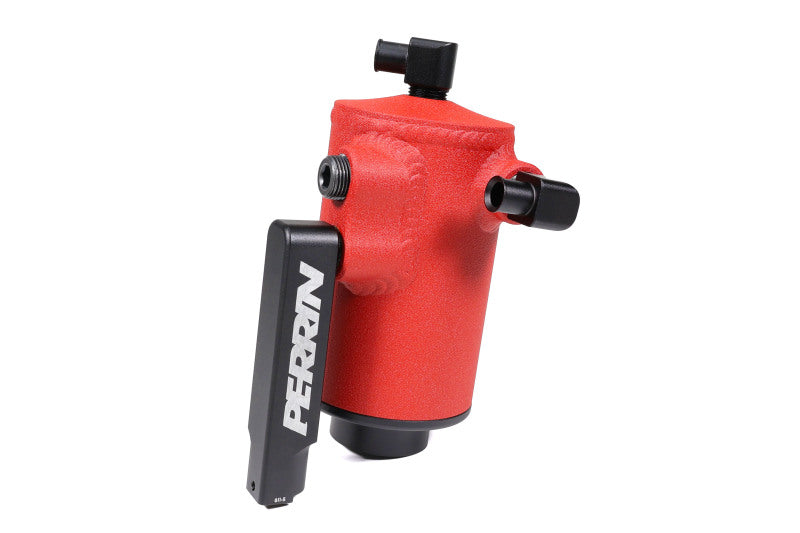 Perrin 22-24 Subaru WRX Air Oil Separator - Red | PSP-ENG-611RD