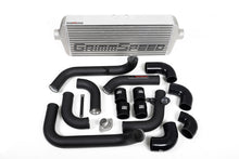 GrimmSpeed Front Mount Intercooler Kit Raw Core / Black Pipe WRX 2008-2014 | 090230