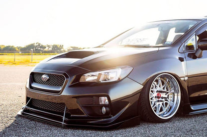 AeroFlowDynamics 15-21 Subaru WRX/STI Front Splitter V2